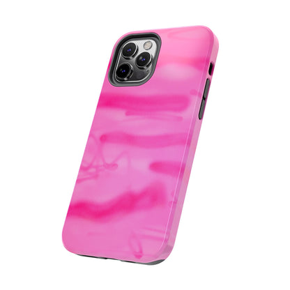 "pink camo" airbrush iPhone case