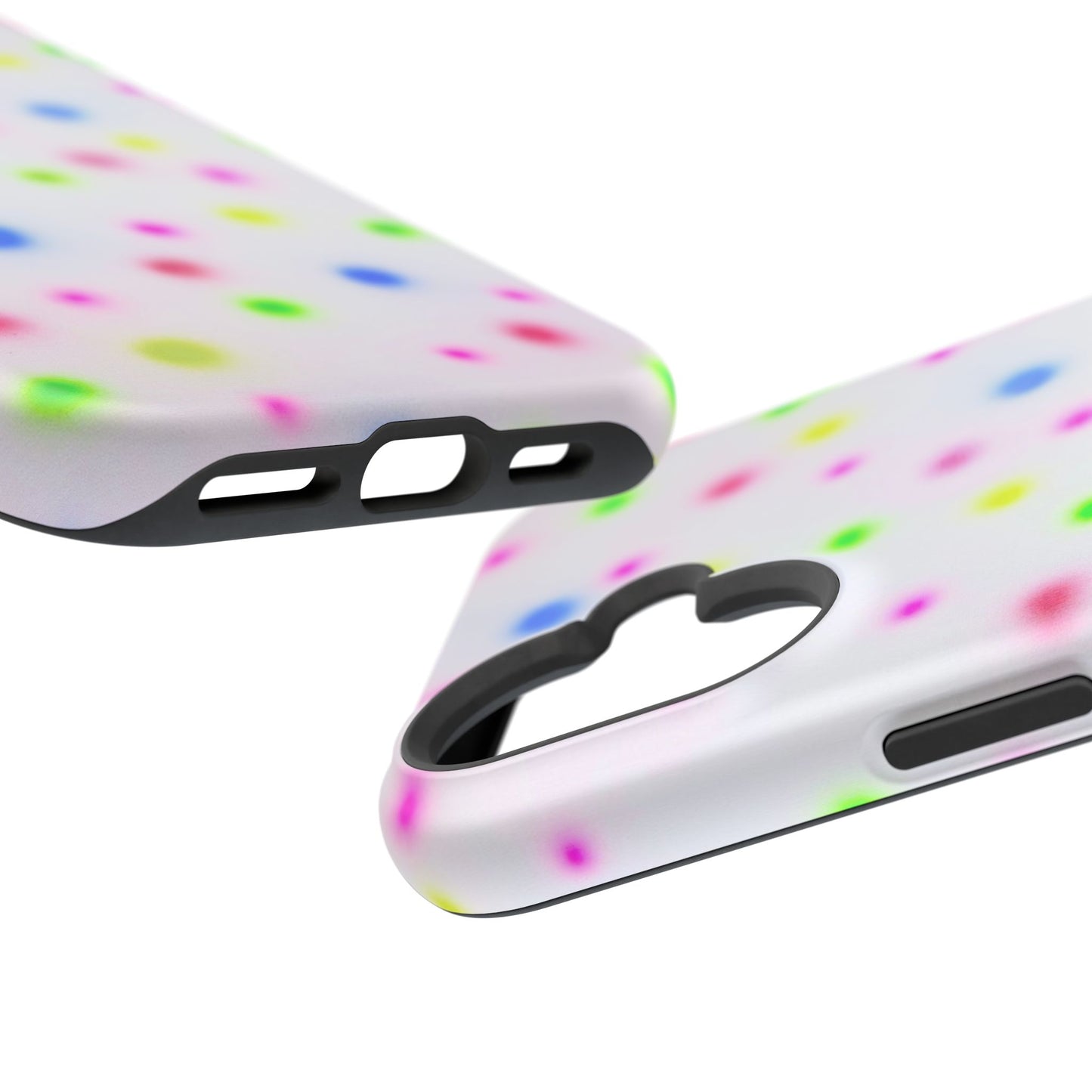 MagSafe "birthday cake polka dot" airbrush iPhone case
