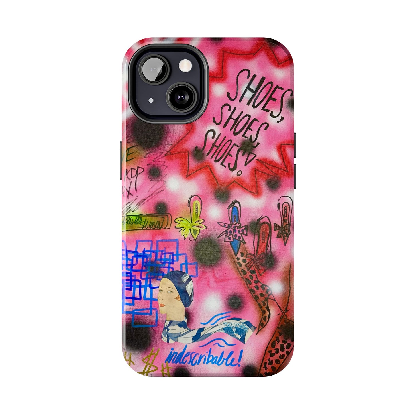 "indescribable cost" airbrush iPhone case