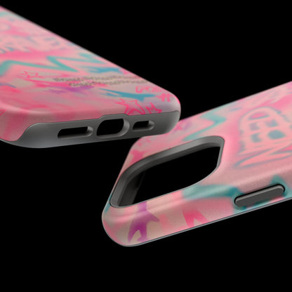 MagSafe "need $$ to travel" airbrush iPhone case