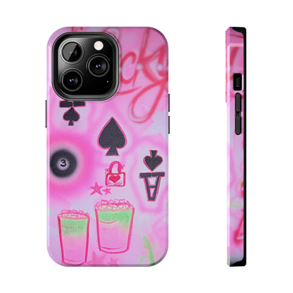 "lucky ace" airbrush iPhone case
