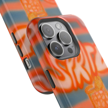 MagSafe "aperol spritz pt. 2" airbrush iPhone case