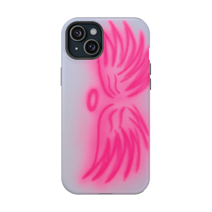MagSafe "angel wings" airbrush iPhone case