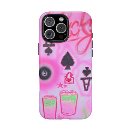"lucky ace" airbrush iPhone case