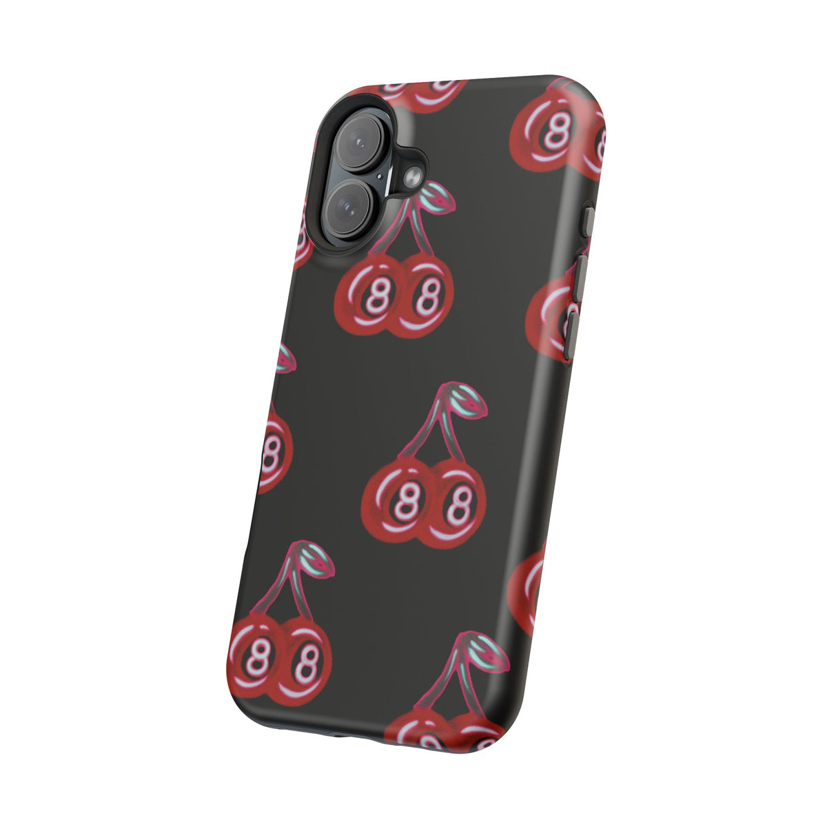MagSafe "cami cherry" airbrush iPhone case