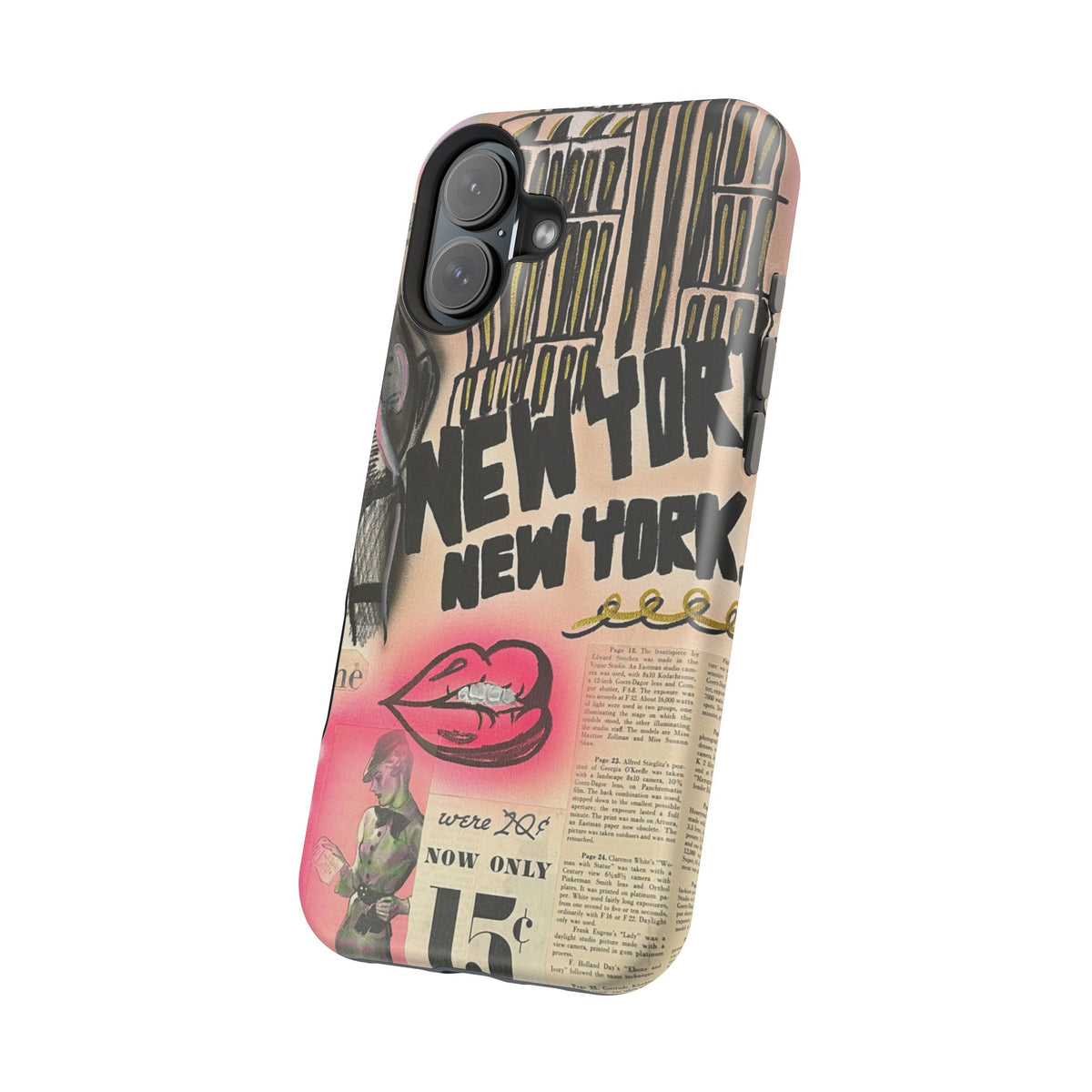 MagSafe „New York, New York“ Airbrush iPhone Hülle