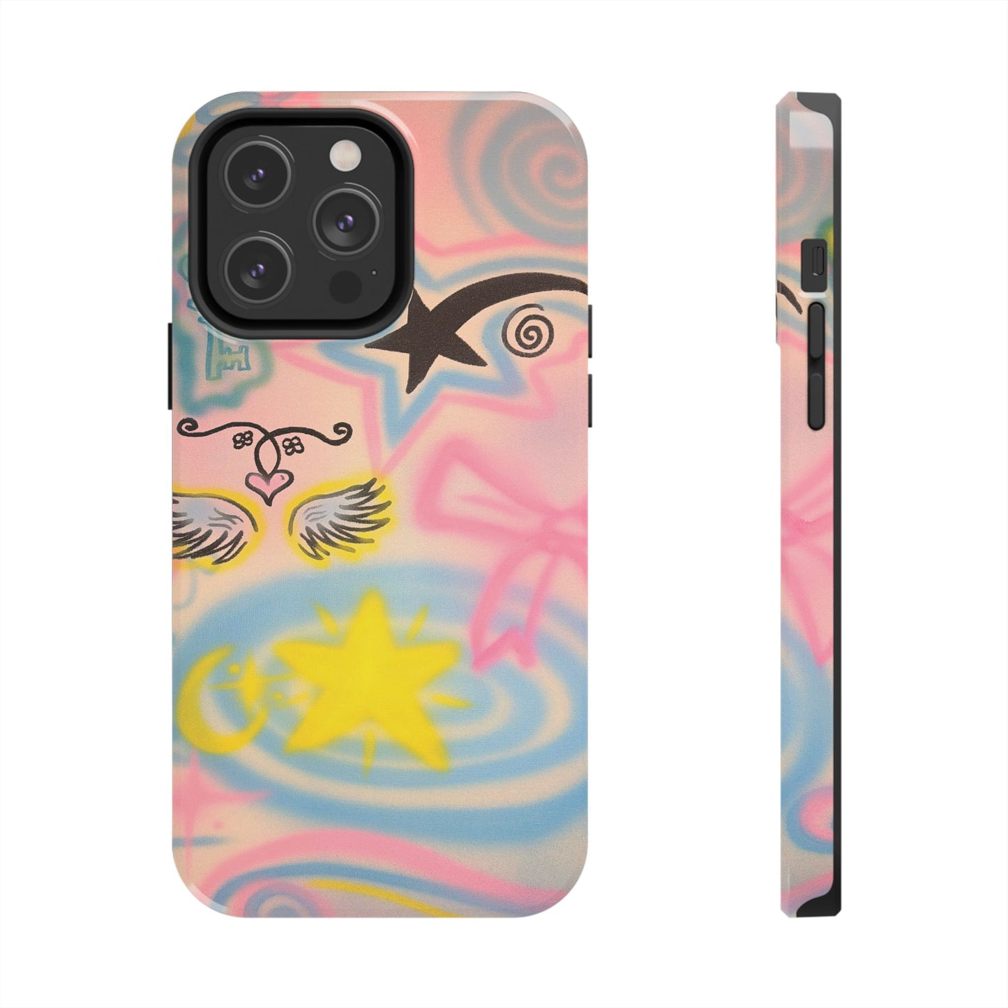 "star energy" airbrush iPhone case