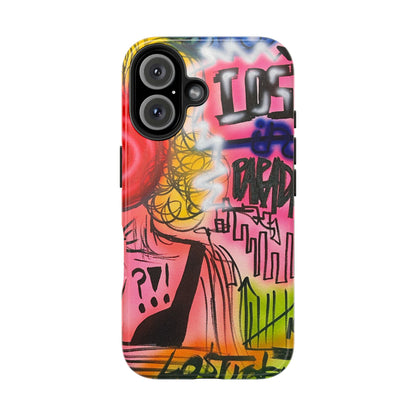 "lost in paradise" airbrush iPhone case
