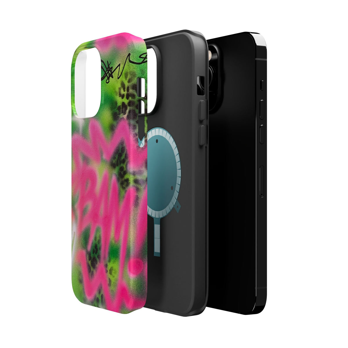 MagSafe "BAM! pt. 2" airbrush iPhone case