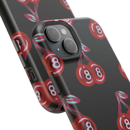 MagSafe "cami cherry" airbrush iPhone case