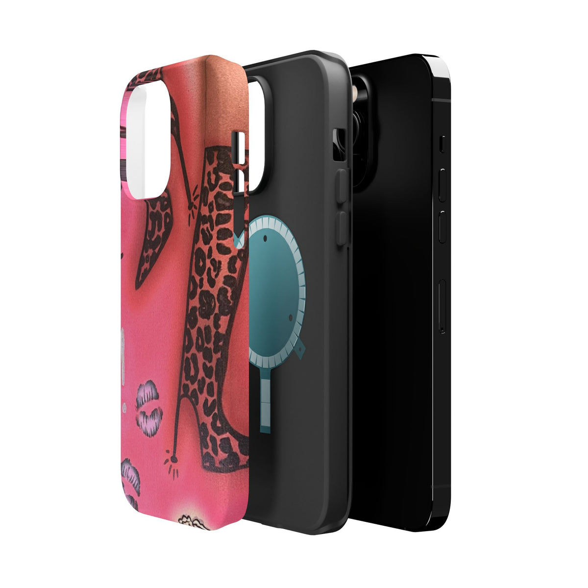 MagSafe „Cheetah Boots“ Airbrush iPhone-Hülle