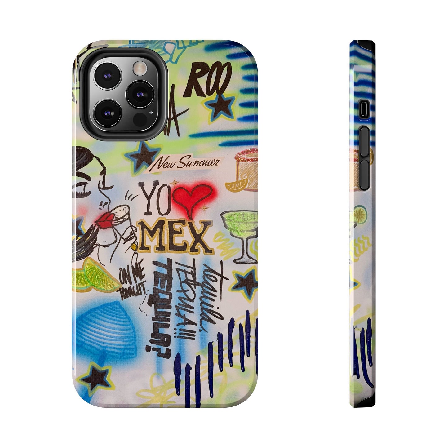 "salted lime" airbrush iPhone case