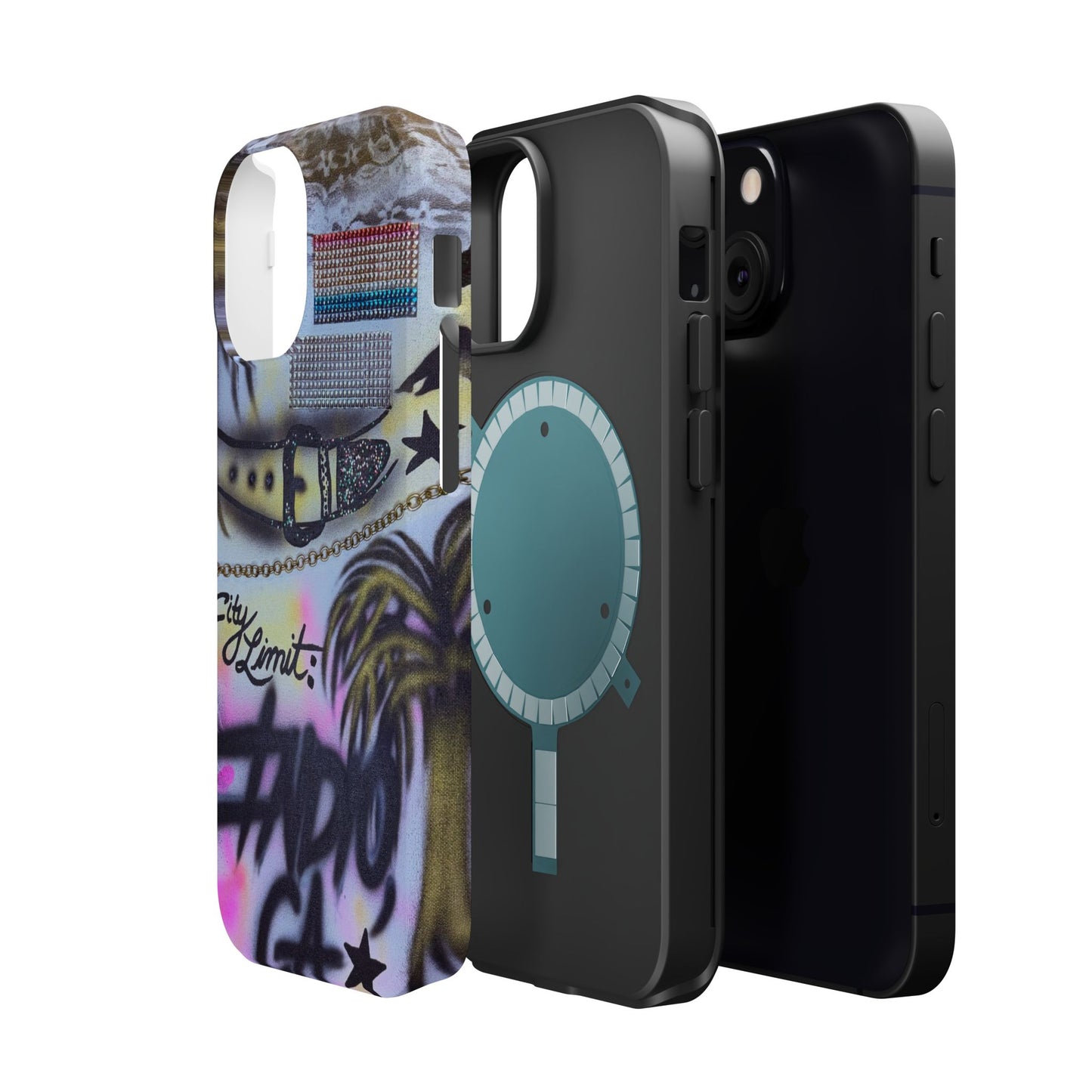 MagSafe "indio, ca" airbrush iPhone case