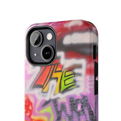 "wynwood gold" airbrush iPhone case
