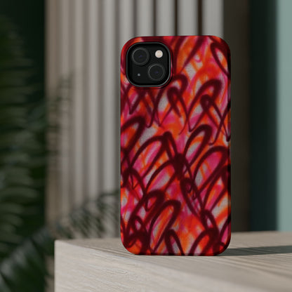 MagSafe „Graffiti Love“ Airbrush iPhone Hülle