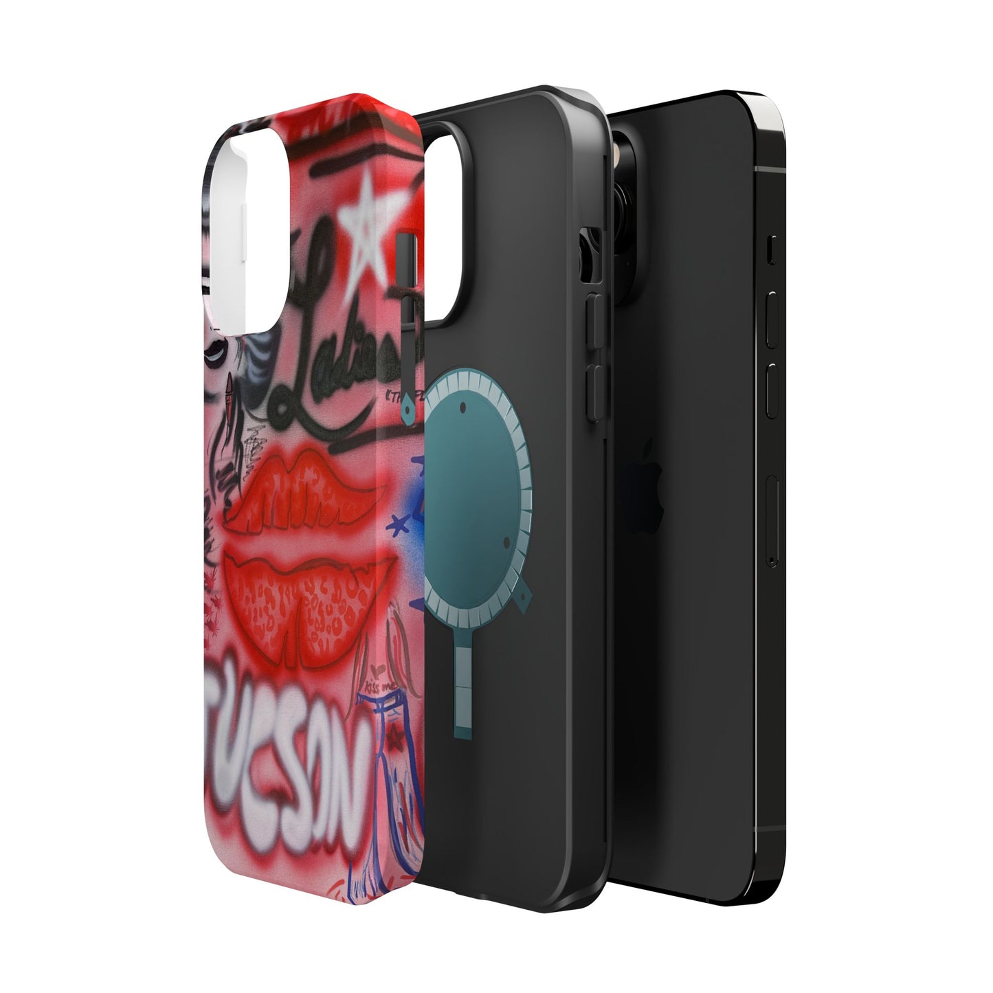 MagSafe "tucson, az" airbrush iPhone case