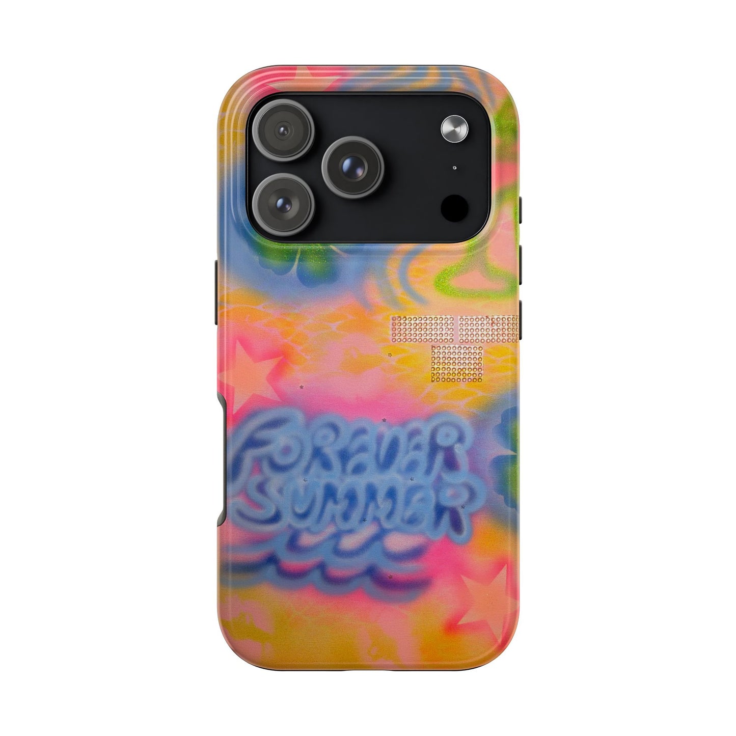 "forever summer" airbrush iPhone case