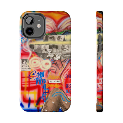 "get busy!" airbrush iPhone case