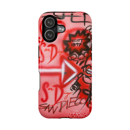 MagSafe "San Diego" Airbrush iPhone-Hülle