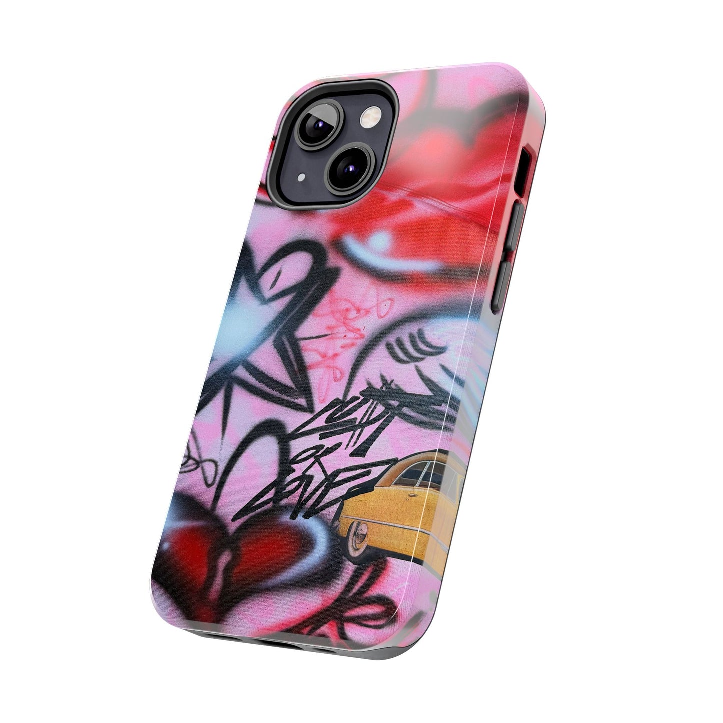 "lust or love" airbrush iPhone case