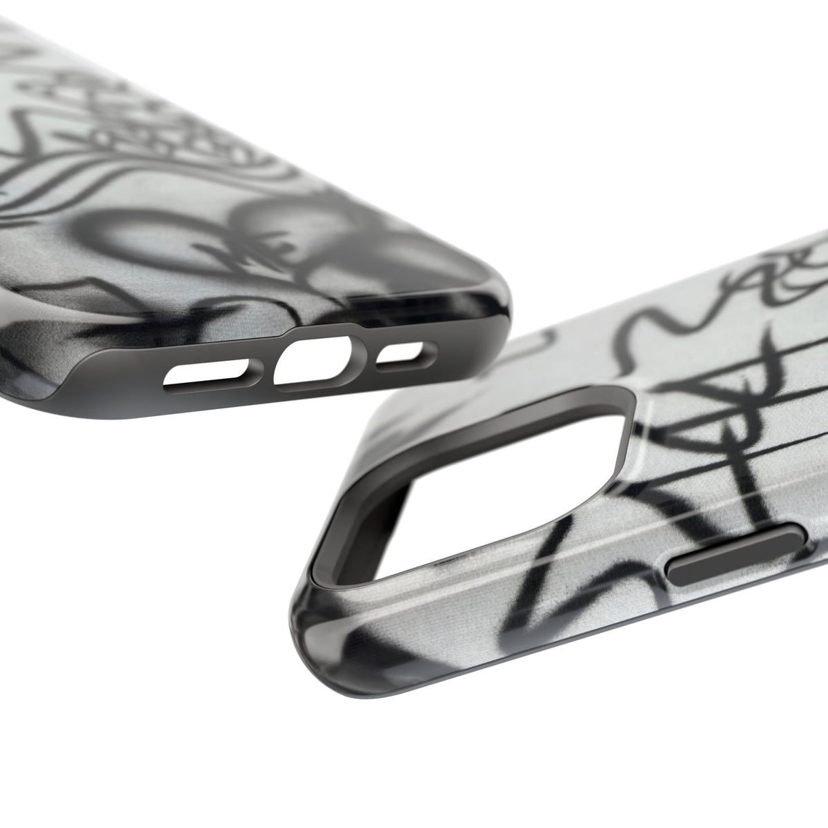 MagSafe „444“ Airbrush iPhone Hülle