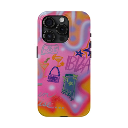 "ibiza" airbrush iPhone case