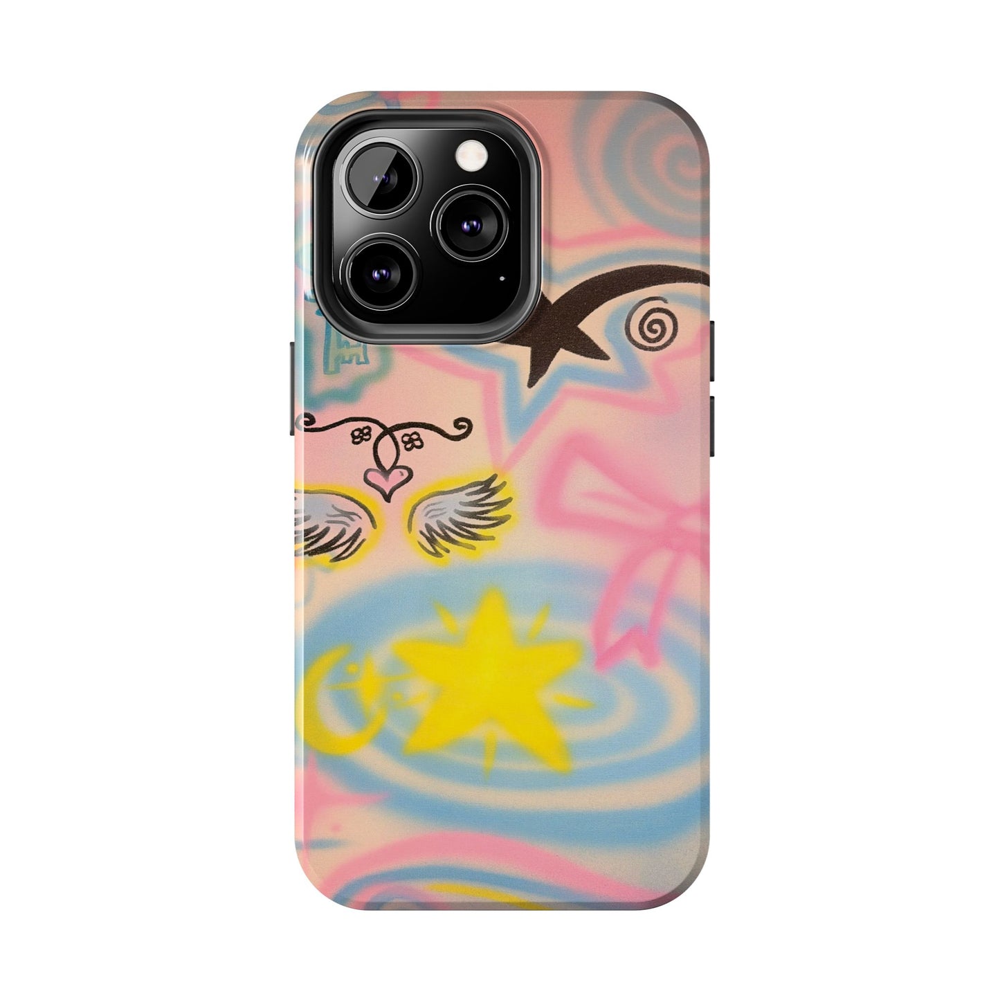 "star energy" airbrush iPhone case