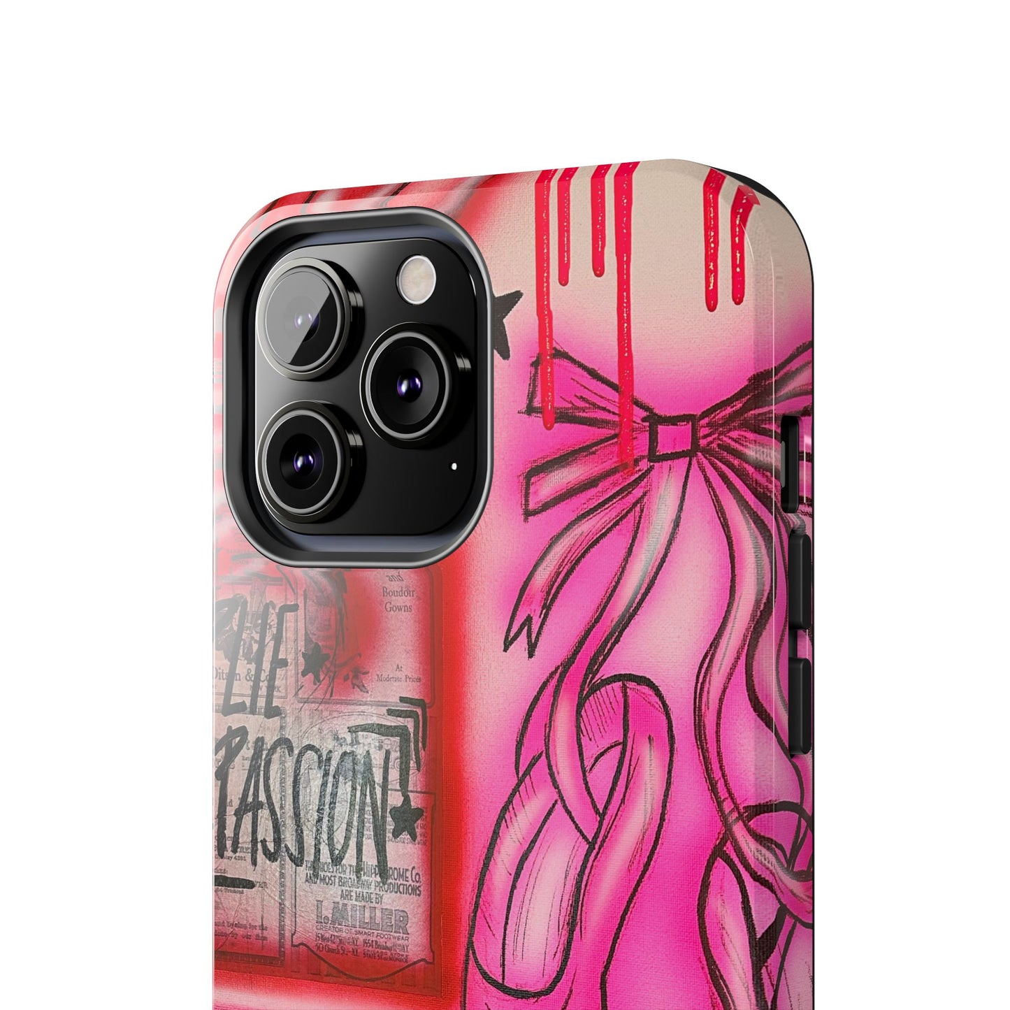 "plié passion” airbrush iPhone case