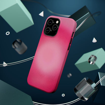 MagSafe "pinkberry" airbrush iPhone case