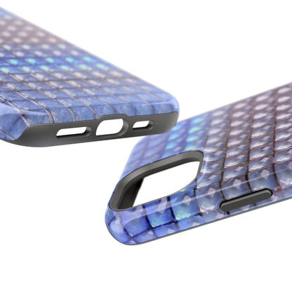 MagSafe "blue studs" airbrush iPhone case