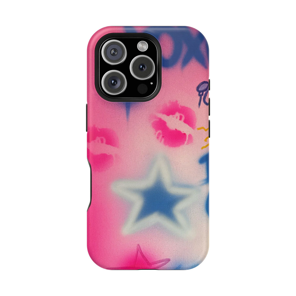 MagSafe "star symbol" airbrush iPhone case