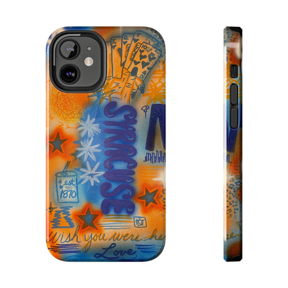 "syracuse" airbrush iPhone case