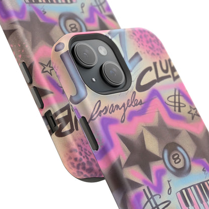 MagSafe "jazz club" airbrush iPhone case