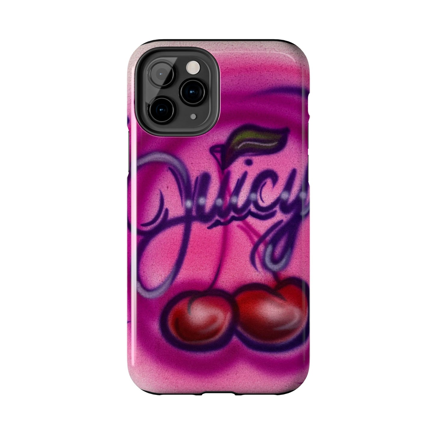 "juicy" airbrush iPhone case