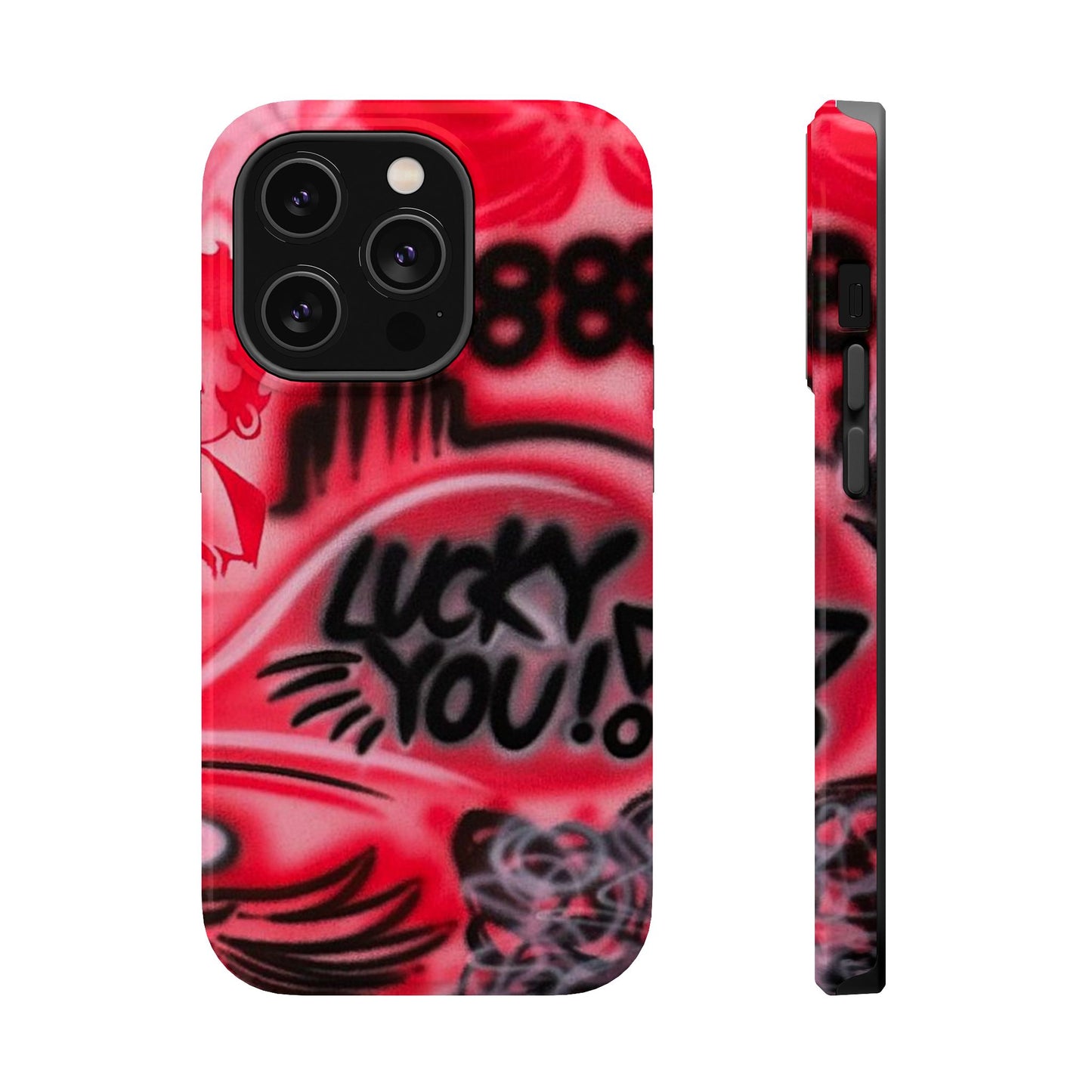 MagSafe „lucky you! pt. 2“ Airbrush iPhone Hülle