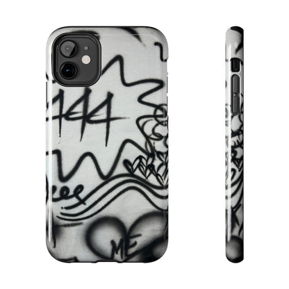 "444” airbrush iPhone case