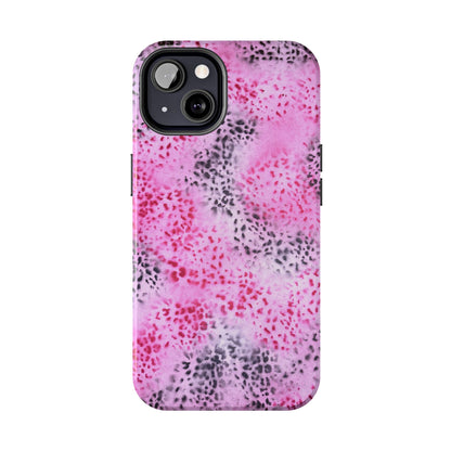 "pink cheetah pt. 2" airbrush iPhone case