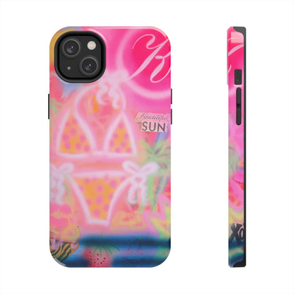 "santa monica strawberry" airbrush iPhone case