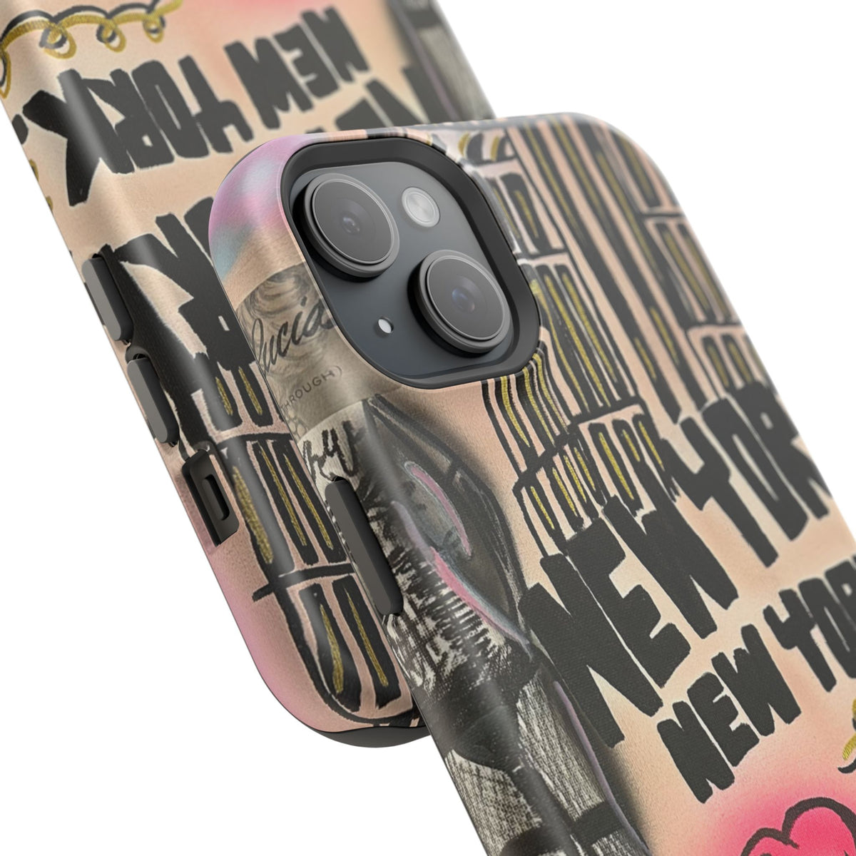 MagSafe „New York, New York“ Airbrush iPhone Hülle