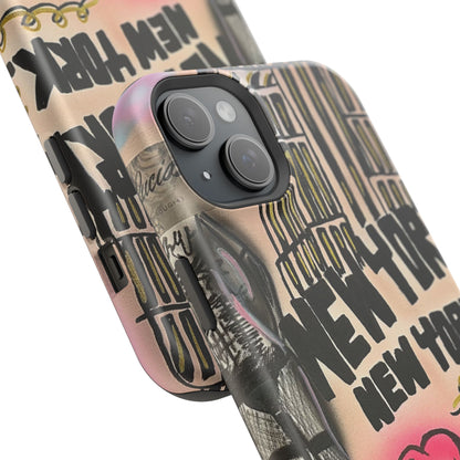 MagSafe „New York, New York“ Airbrush iPhone Hülle