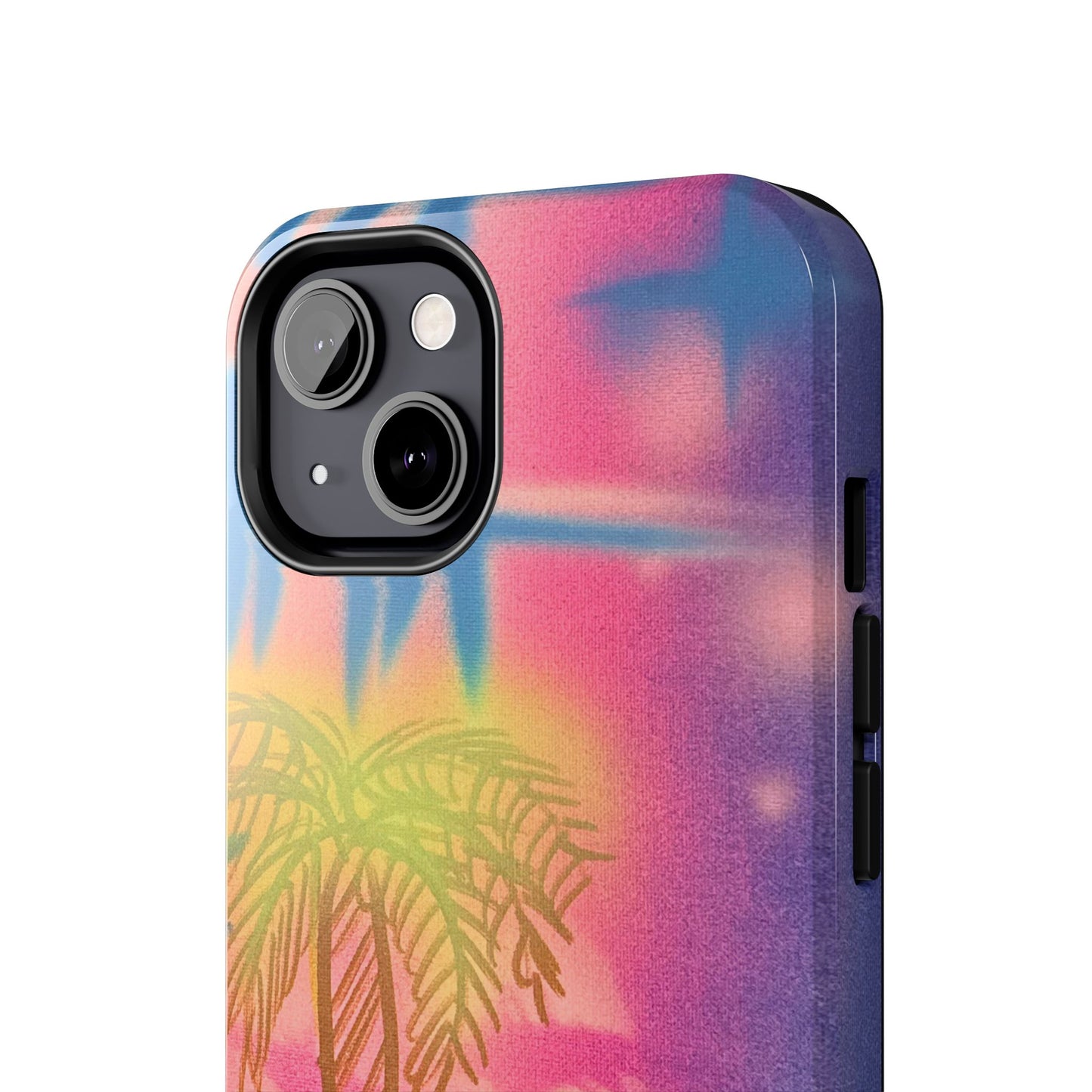 "glowy night" airbrush iPhone case