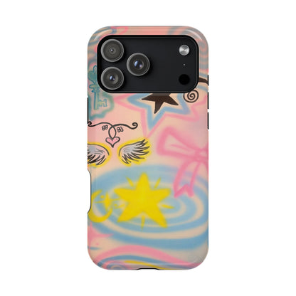 MagSafe "star energy" airbrush iPhone case