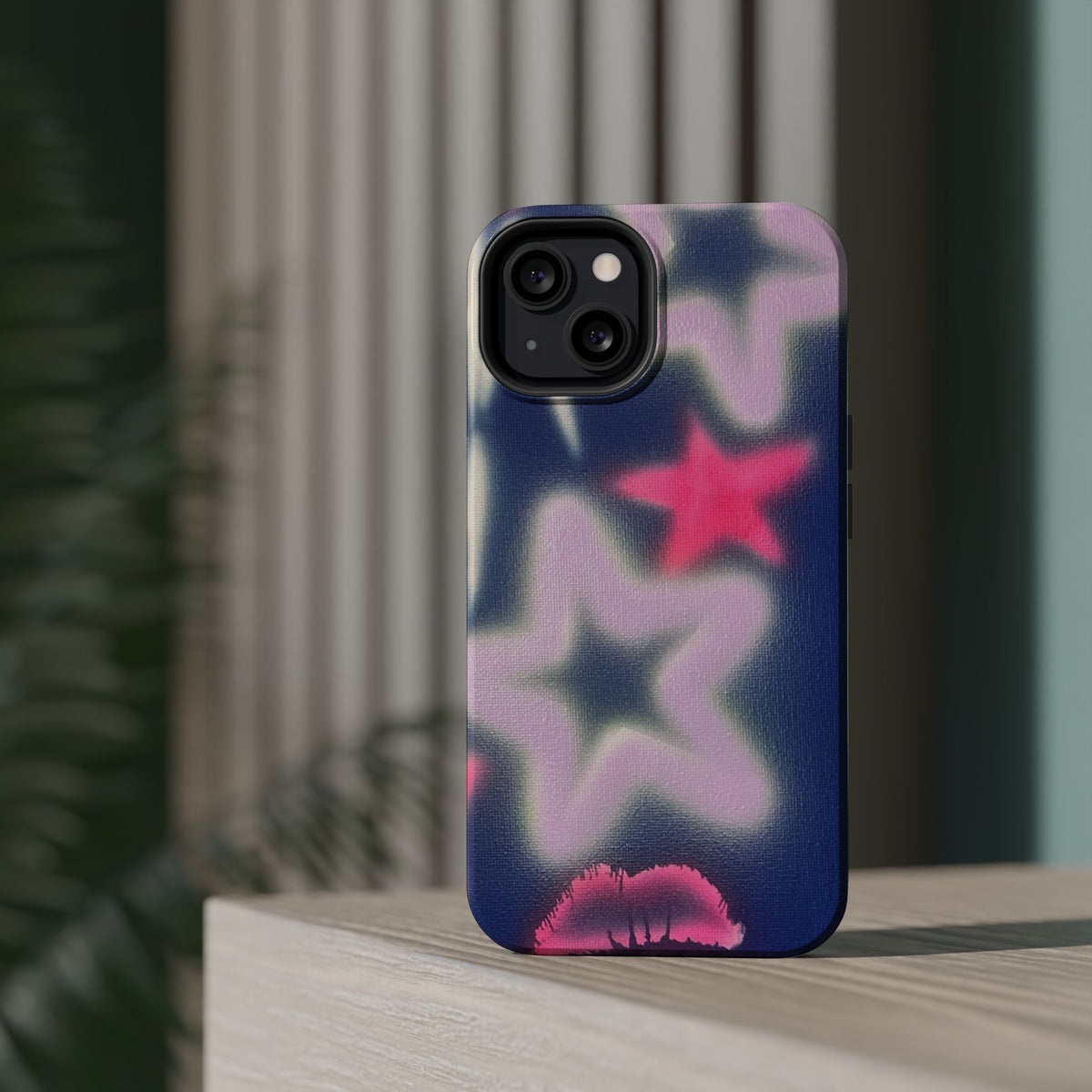 MagSafe "lavender luminary" airbrush iPhone case