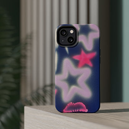 MagSafe "lavender luminary" airbrush iPhone case