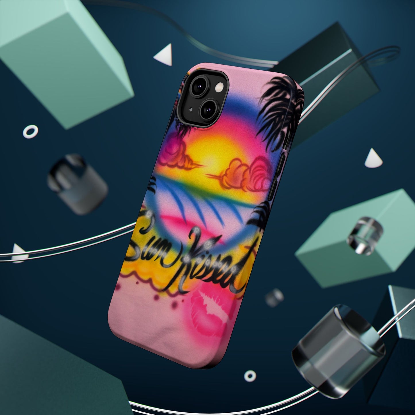 MagSafe "sunkissed" airbrush iPhone case