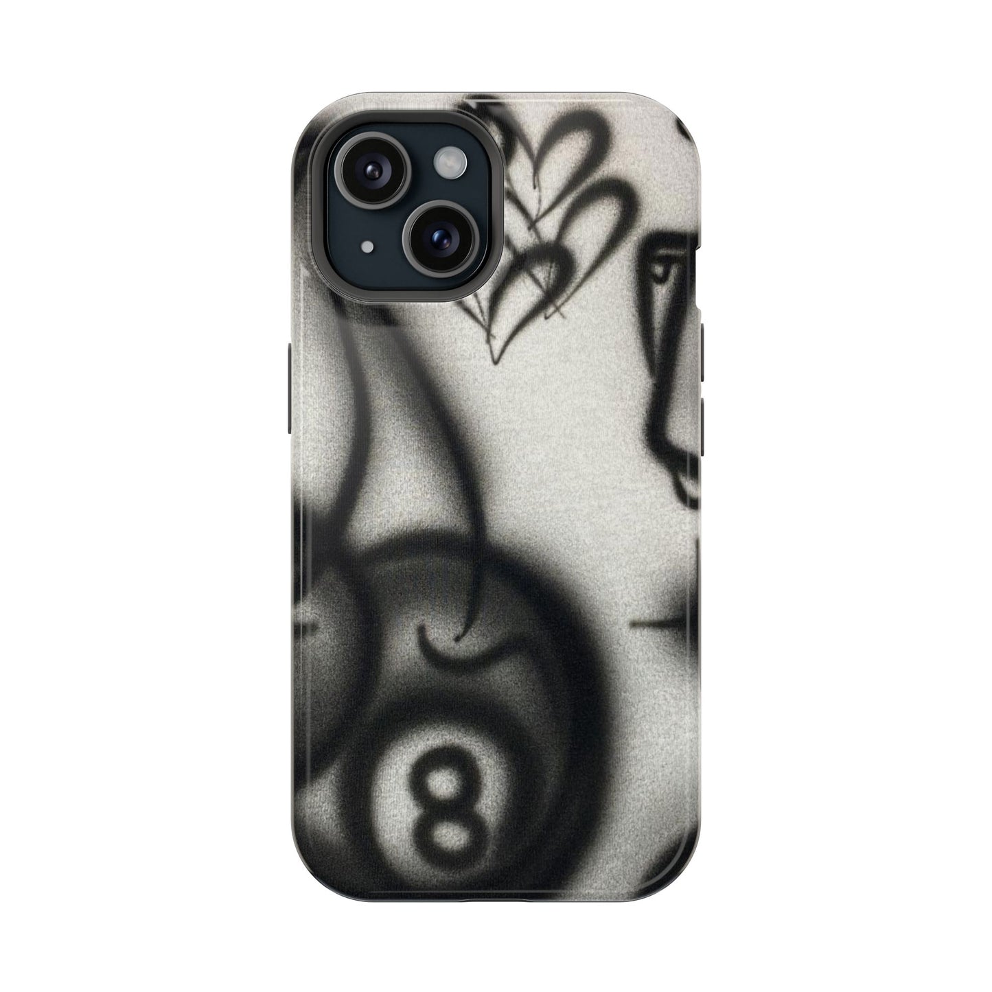 MagSafe "Hidden Ace" Airbrush iPhone Hülle