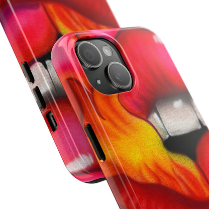 "flaming lips pt. 2" airbrush iPhone case