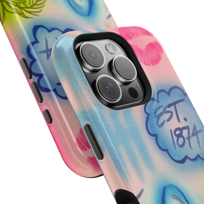 MagSafe "in the wave" airbrush iPhone case