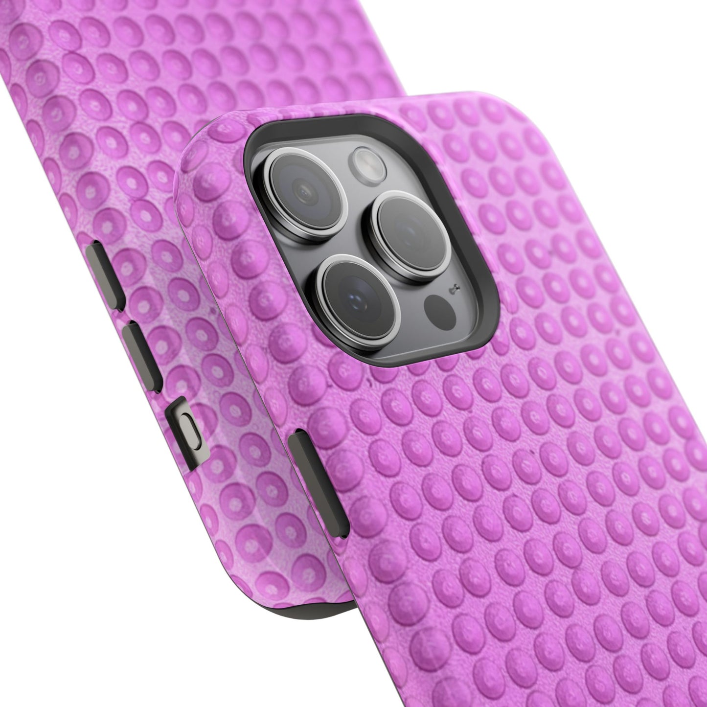 MagSafe "pink studs" airbrush iPhone case