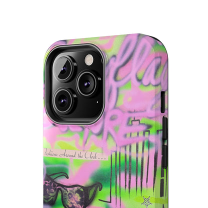 "green camo" airbrush iPhone case